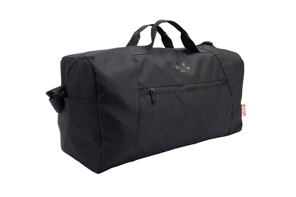 Recycle Bags Atlantic Duffel, Schwarz